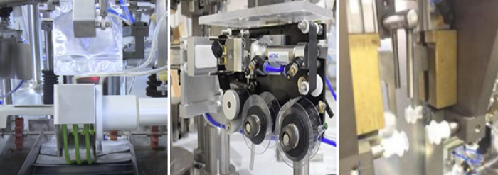 Линия для фасовки и упаковки салатов в дой-пак пакеты MR8-260R