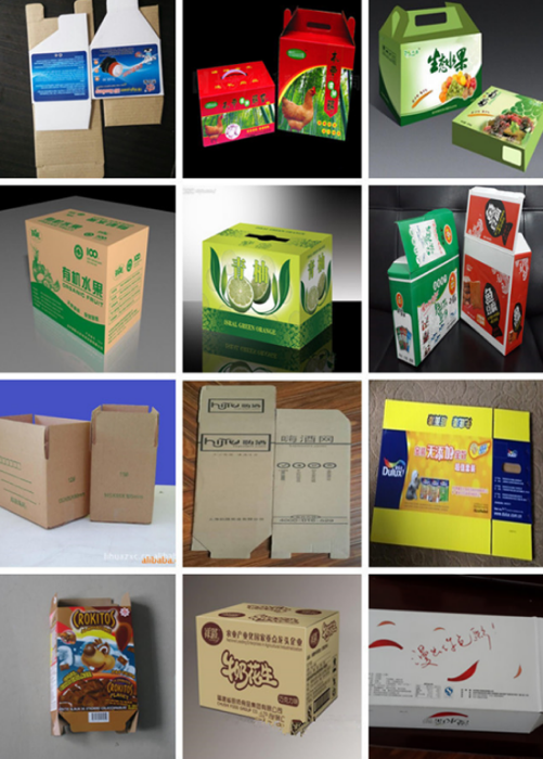 Фото готовой продукции оборудования для формовки и склеивания картонных заготовок SHH-1250B2AK