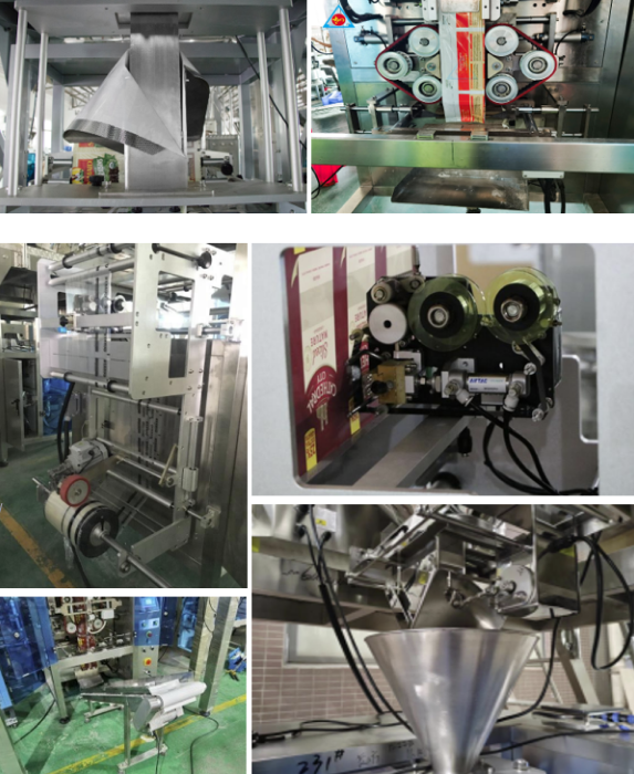 Линия для упаковки древесных углей в пакеты с проваренными гранями TCLB-820AZ