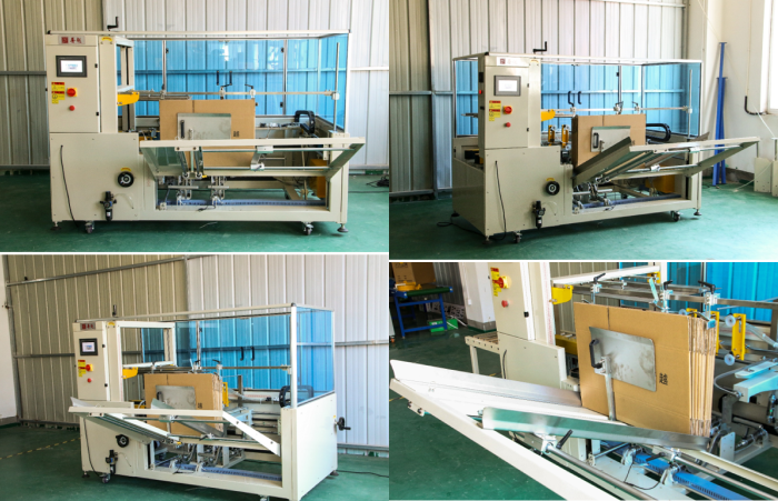 Станок для формовки и запечатывания коробок CHP-655