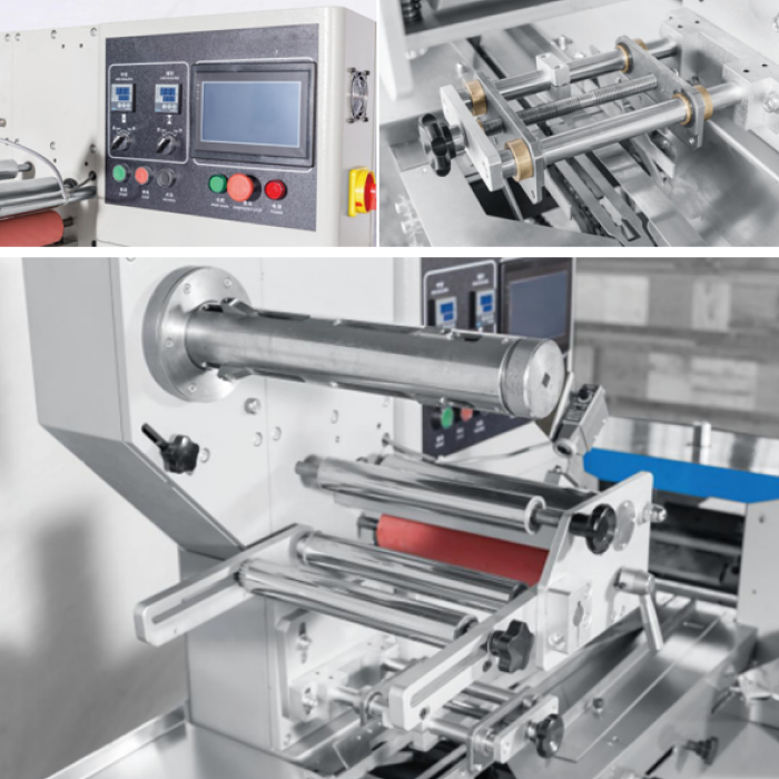 Станок для упаковки продукции в пакет-подушку (впрыск жидкости) HMD-600