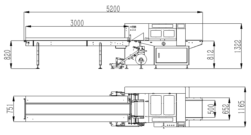 Чертеж оборудования HMD-800XQ