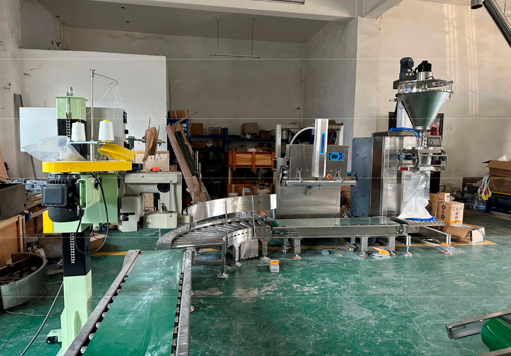 Оборудования для фасовки и упаковки сыпучей продукции в бумажные пакеты KYS-50