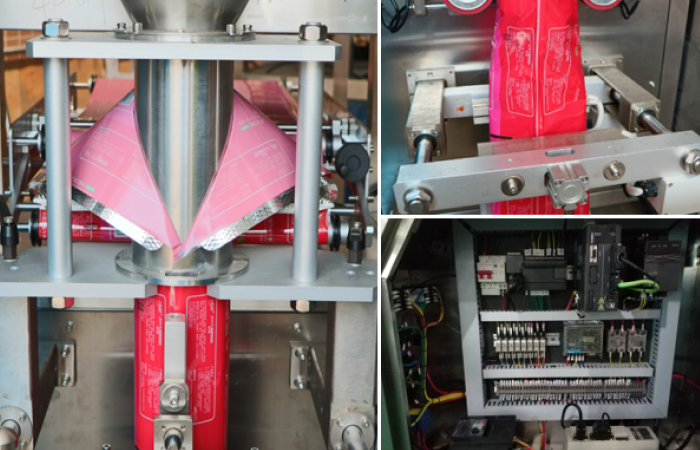 Линия для фасовки и упаковки жидких и пастообразных продуктов в пакет-подушку TCLB-720P