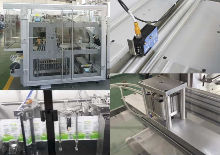 Автоматическая линия для формирования дой-пак пакетов с фасовкой и упаковкой сыпучей продукции HC-280DSZ