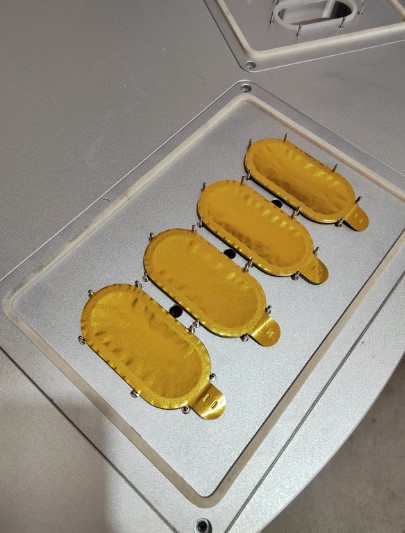 Автоматический станок для запайки тары платинкой (фольгой) LD672-C