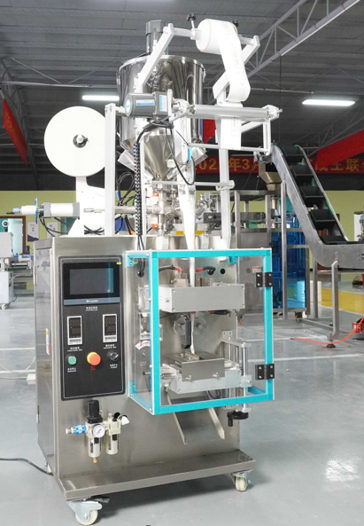 Вертикальный станок для упаковки геля, крема в трехшовный пакет JS-220Y