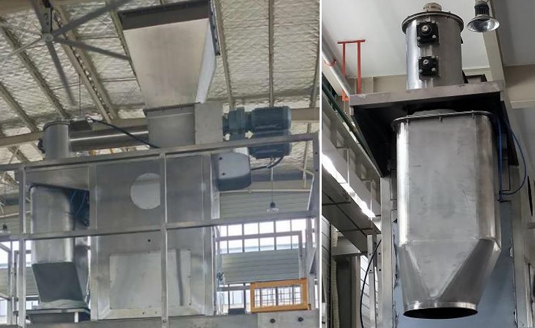 Линия для фасовки и упаковки сыпучей продукции в бумажные пакеты KYZD-F25