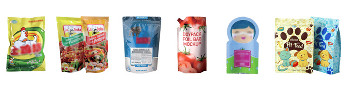 Линия для упаковки кедровых орехов в дой-пак с зип-локом ZE-210HPW4