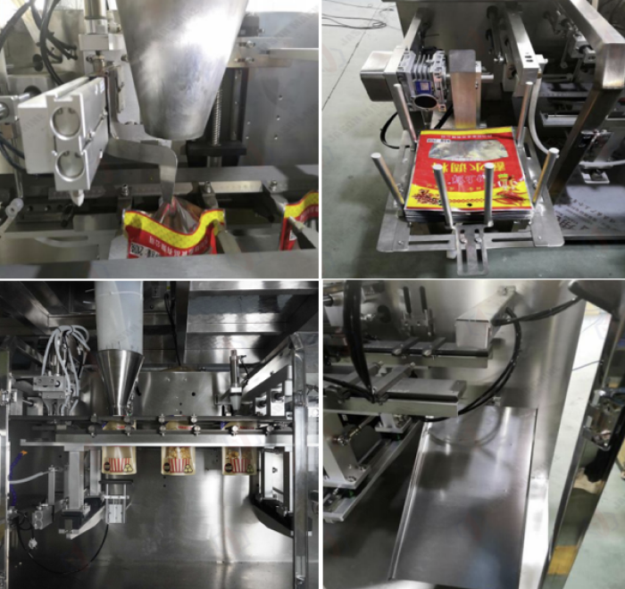 Линия для фасовки и упаковки замороженных продуктов в дой-пак JY8-260