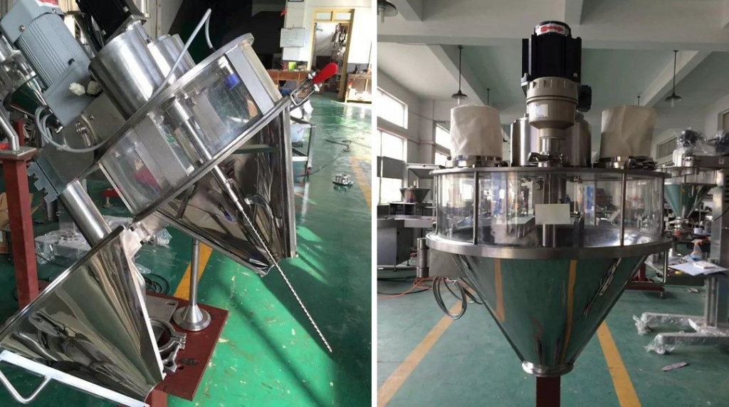 Линия для упаковки муки угля в бумажные пакеты IE-700