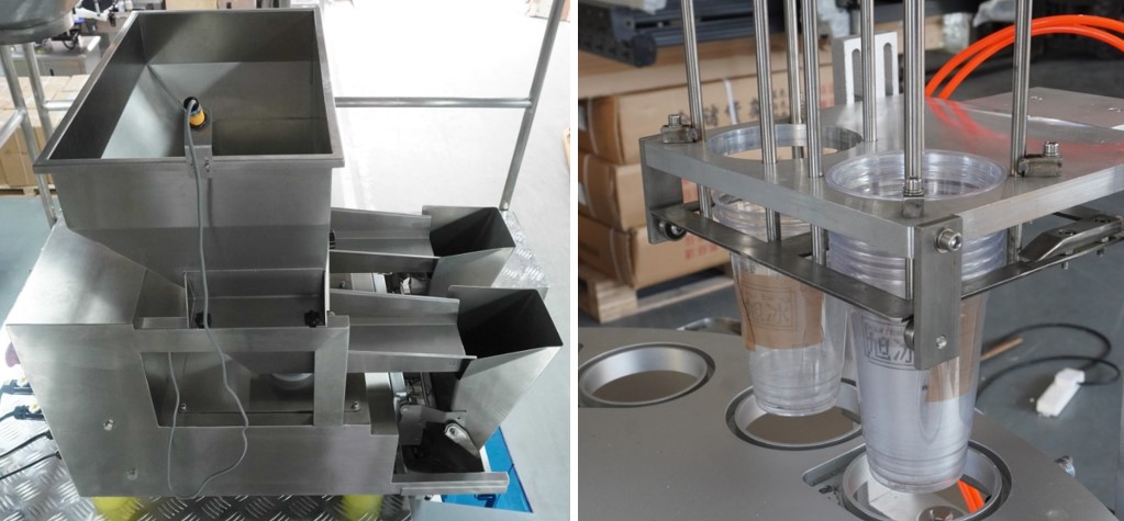 Станок для упаковки орехов, семечек в стаканчики LD-100