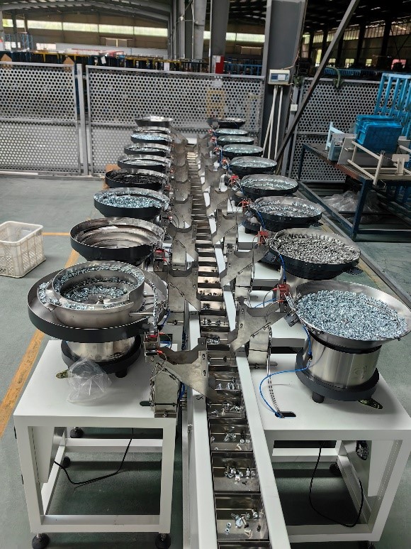 Счетно-фасовочная линия для упаковки метизов TY-320-14P-LD 