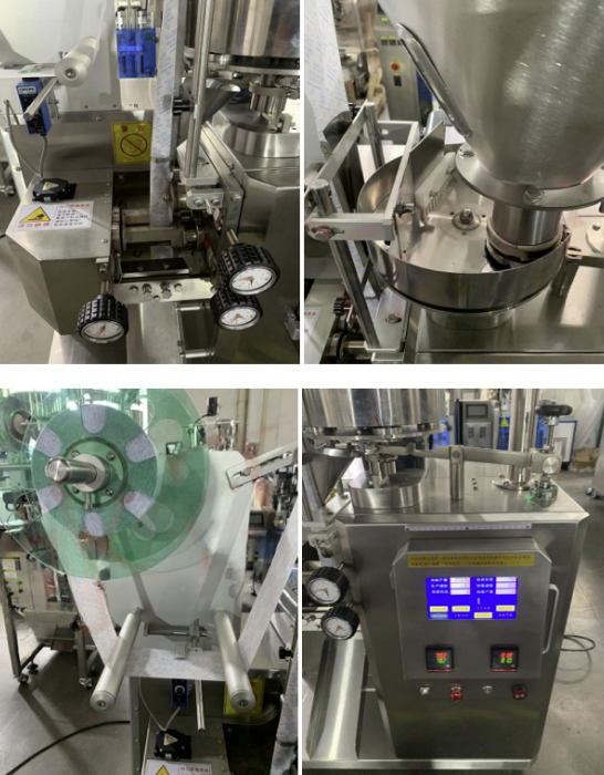 Вертикальный станок для упаковки силикагеля в саше пакеты KL-100FSC