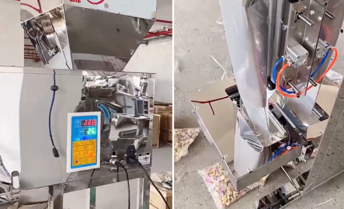 Вертикальный станок для упаковки сыпучей продукции в пакет-подушку QX-20