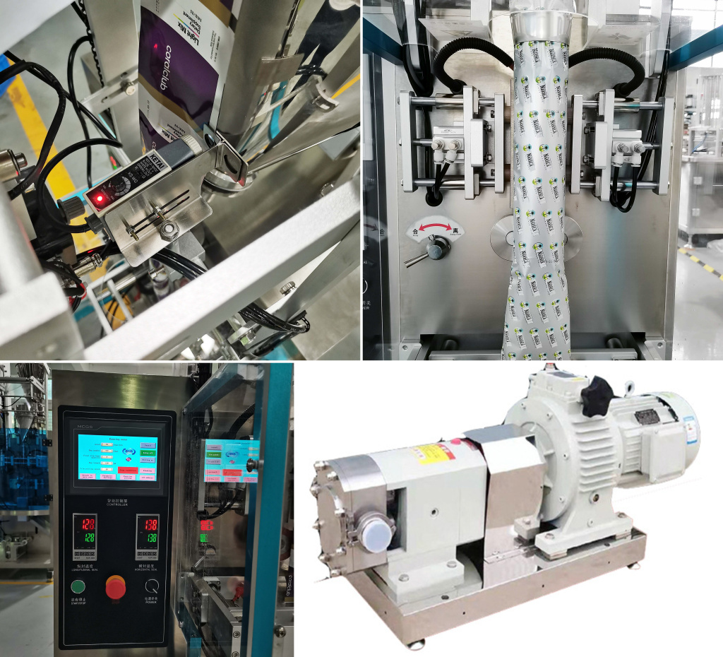 Станок для фасовки и упаковки вязких продуктов в пакет-подушку JS-220Y