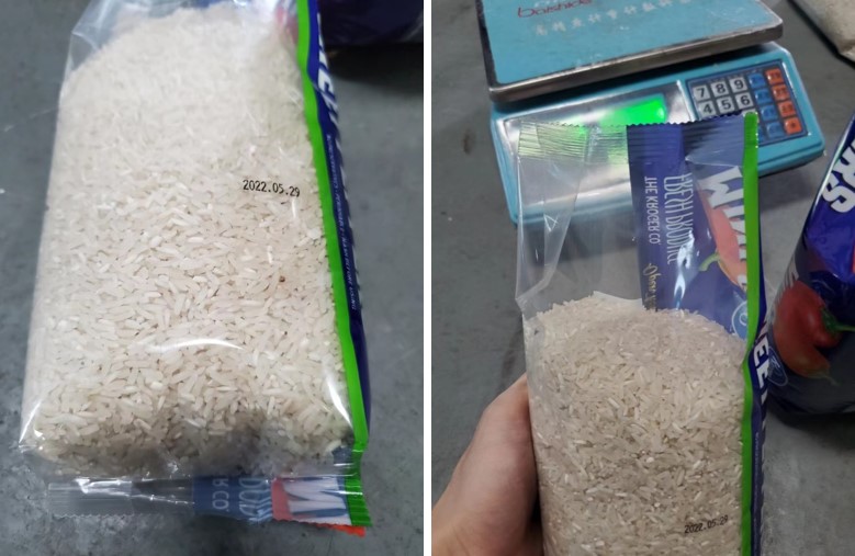 Вертикальный станок для фасовки крупы в гассет-пакеты DS-520BZ