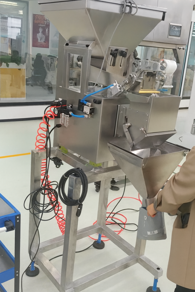 Линейный дозатор для гранулированной продукции KL-AX2-2-1