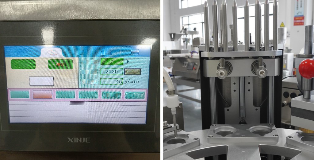 Станок для упаковки орехов, семечек в стаканчики LD-100