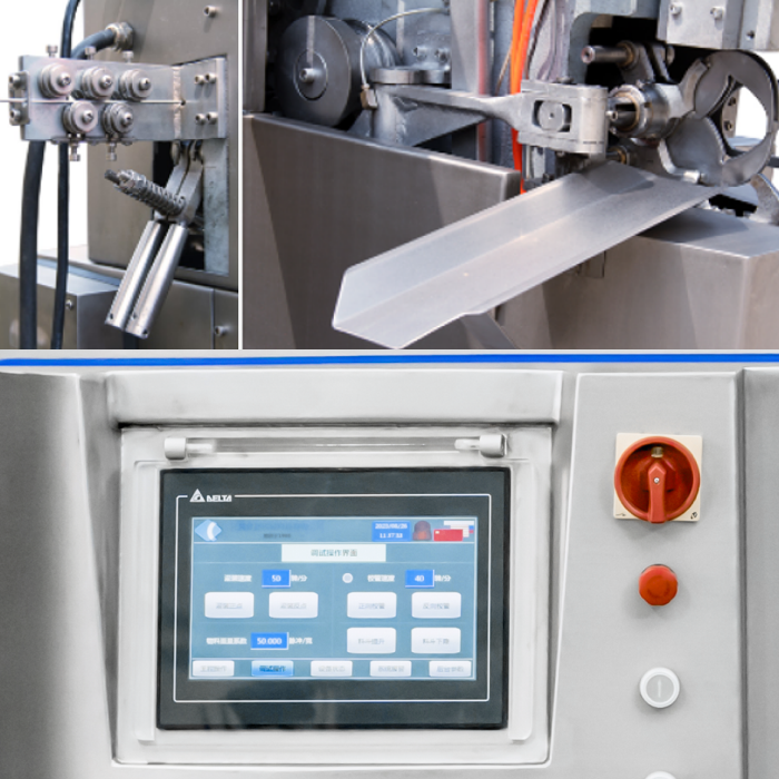 Оборудование для упаковки колбас, сосисок ZKG-3500+LSK3-A