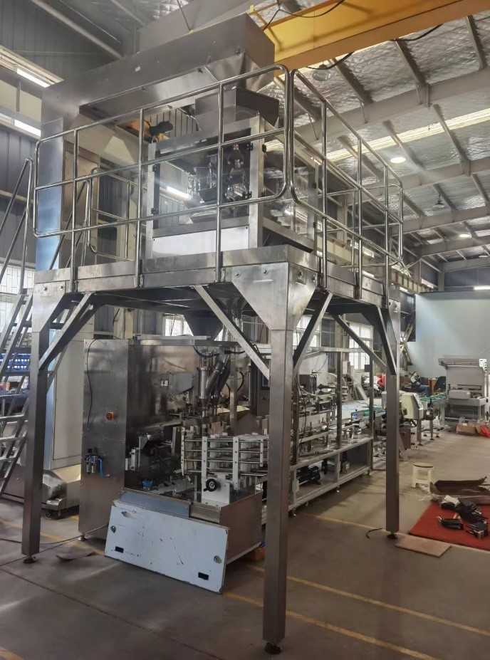 Линия для упаковки муки угля в бумажные пакеты IE-700