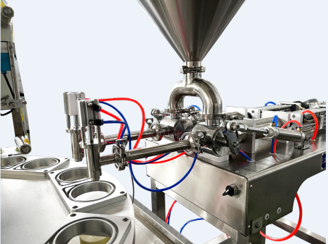 Линия для фасовки сыпучей продукции в пластиковую тару BHZ-1