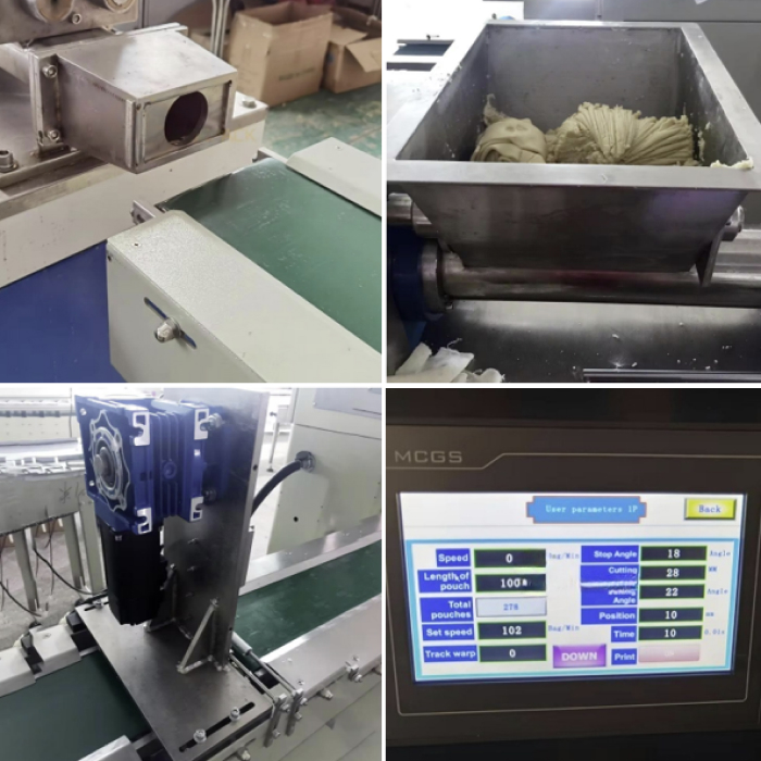 Станок для упаковки вязкой продукции в пакет-подушку OC-350Q