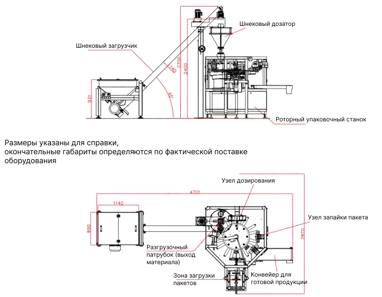 Чертеж оборудования DS-300