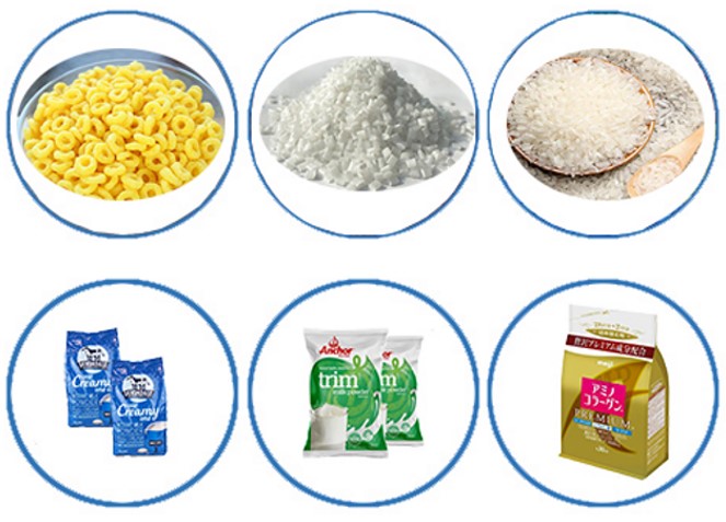 Линия для фасовки и вакуумной упаковки сыпучих продуктов в пакет-подушку JY-91BD-720