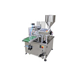 Роторная машина для наполнения и запечатывания пластиковых стаканов YJN-GF300