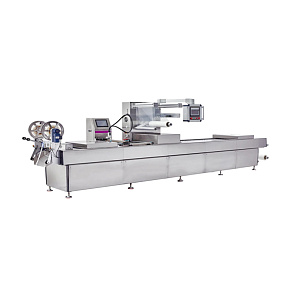 Термоформовочная машина для вакуумной упаковки пищевых продуктов DLZ-420T