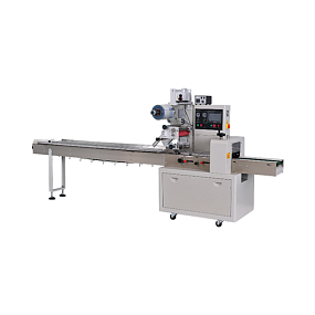 Горизонтальный станок для упаковки лотков в пакет флоупак KL-350SZ