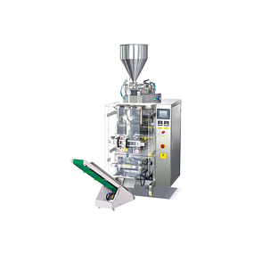 Вертикальный станок для фасовки и упаковки пасты, соуса в пакет-подушку BH500