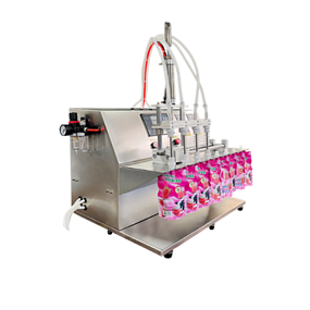 Полуавтоматический станок для розлива жидкости в дой-пак DPS-860