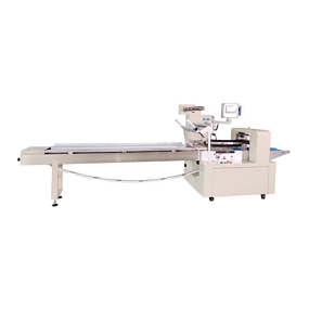 Линия для упаковки лотков с овощами в пакет-подушку UPB-600